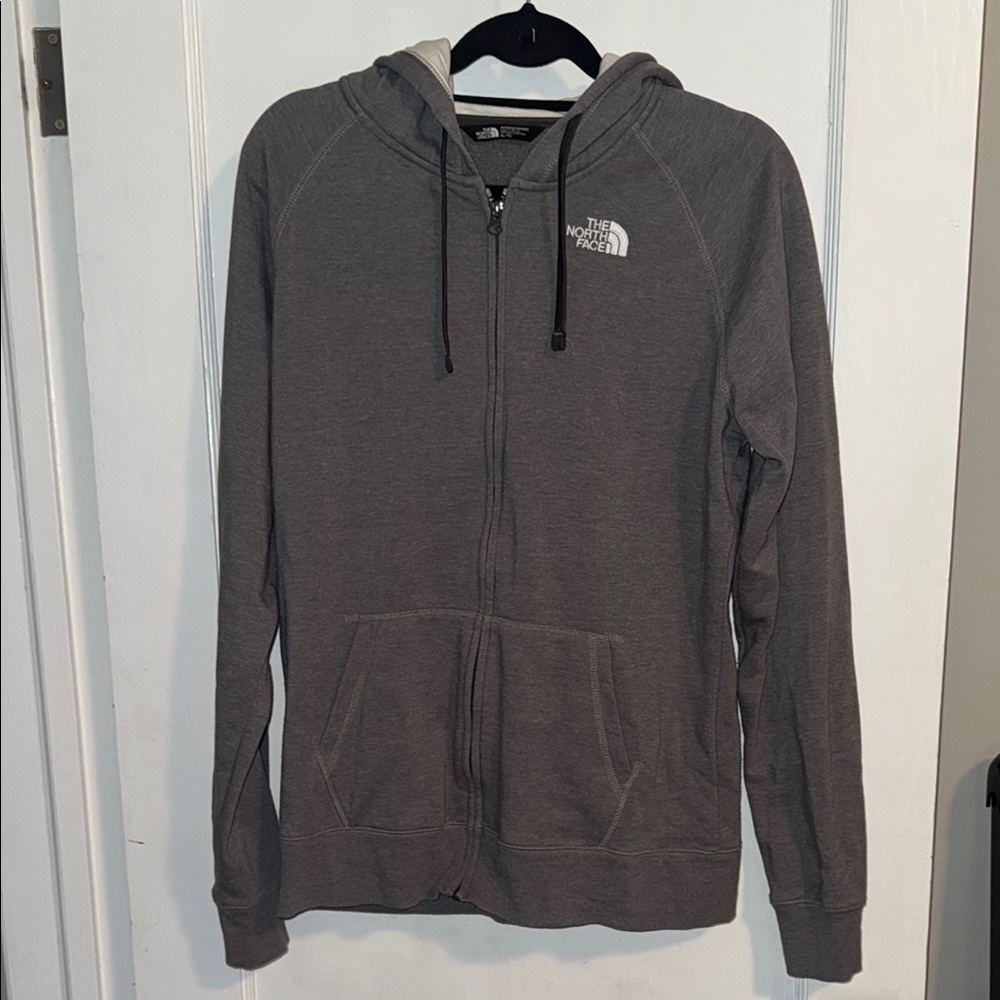 The North Face Charcoal Full-Zip Hoodie